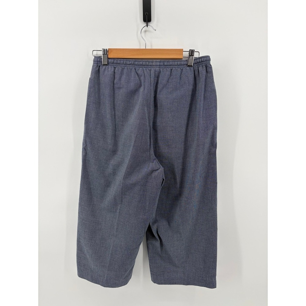 Koret blue Elastic Waist Drawstring, Casual Cropped Pants, Women's Size PS - Picture 2 of 9